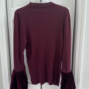 Size extra large INC cranberry sweater